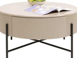 Stolik Kawowy Riffle Ø80cm