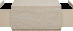 Stolik Kawowy Travertino Trunk 80x60cm