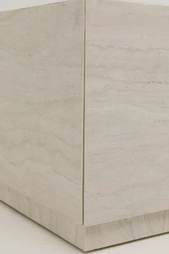 Stolik Kawowy Travertino Trunk 80x60cm