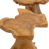Stolik kawowy Tree 50x50 cm drewniany