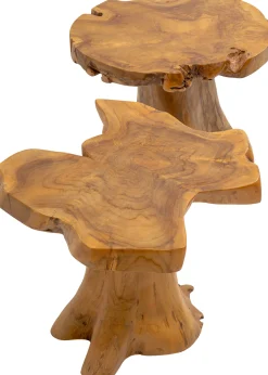 Stolik kawowy Tree 50x50 cm drewniany