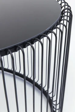 Stolik kawowy Wire Uno 90x60 cm czarny