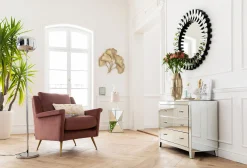 Stolik Luxury 32x54 cm lustrzany