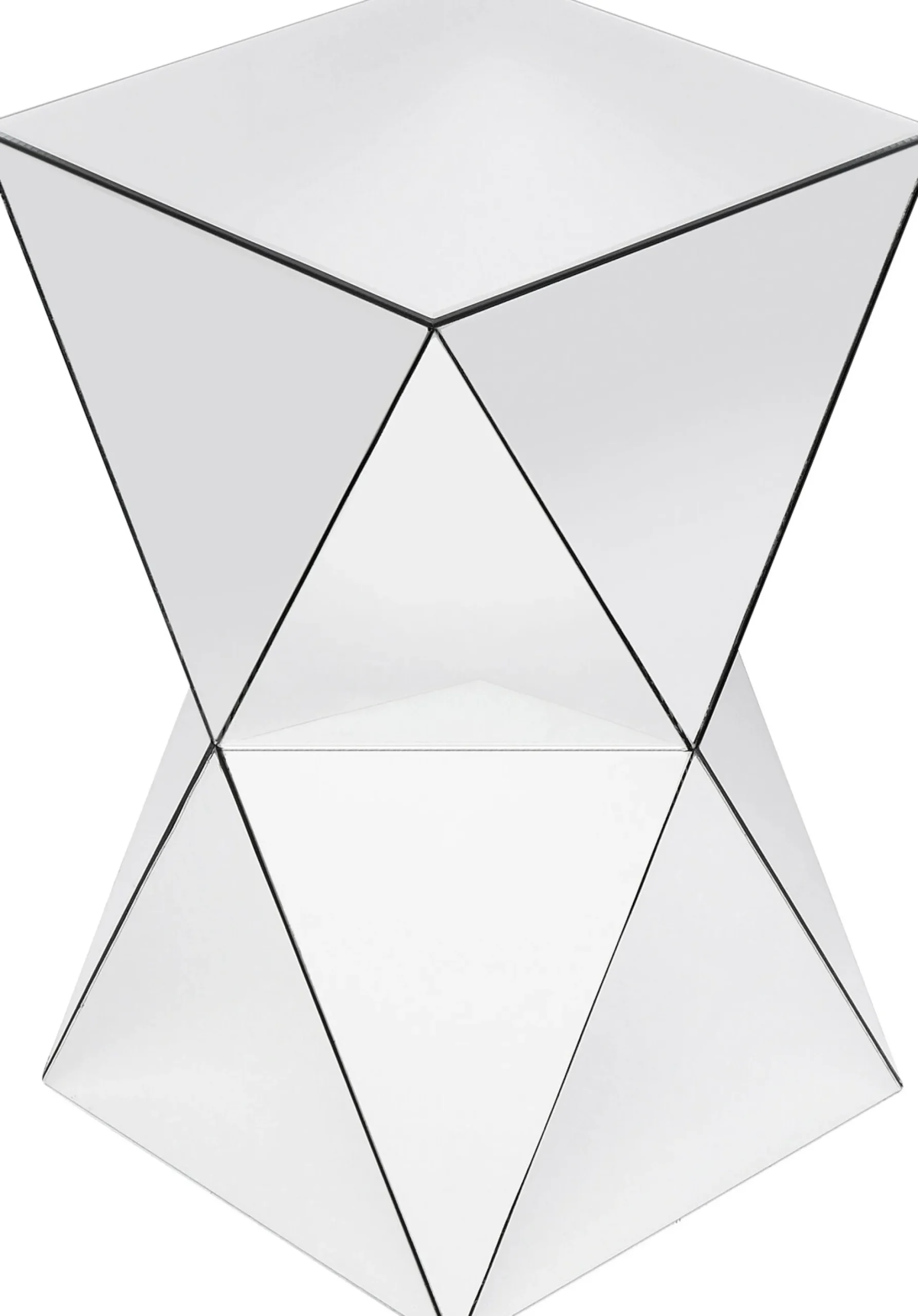Stolik Luxury 32x54 cm lustrzany