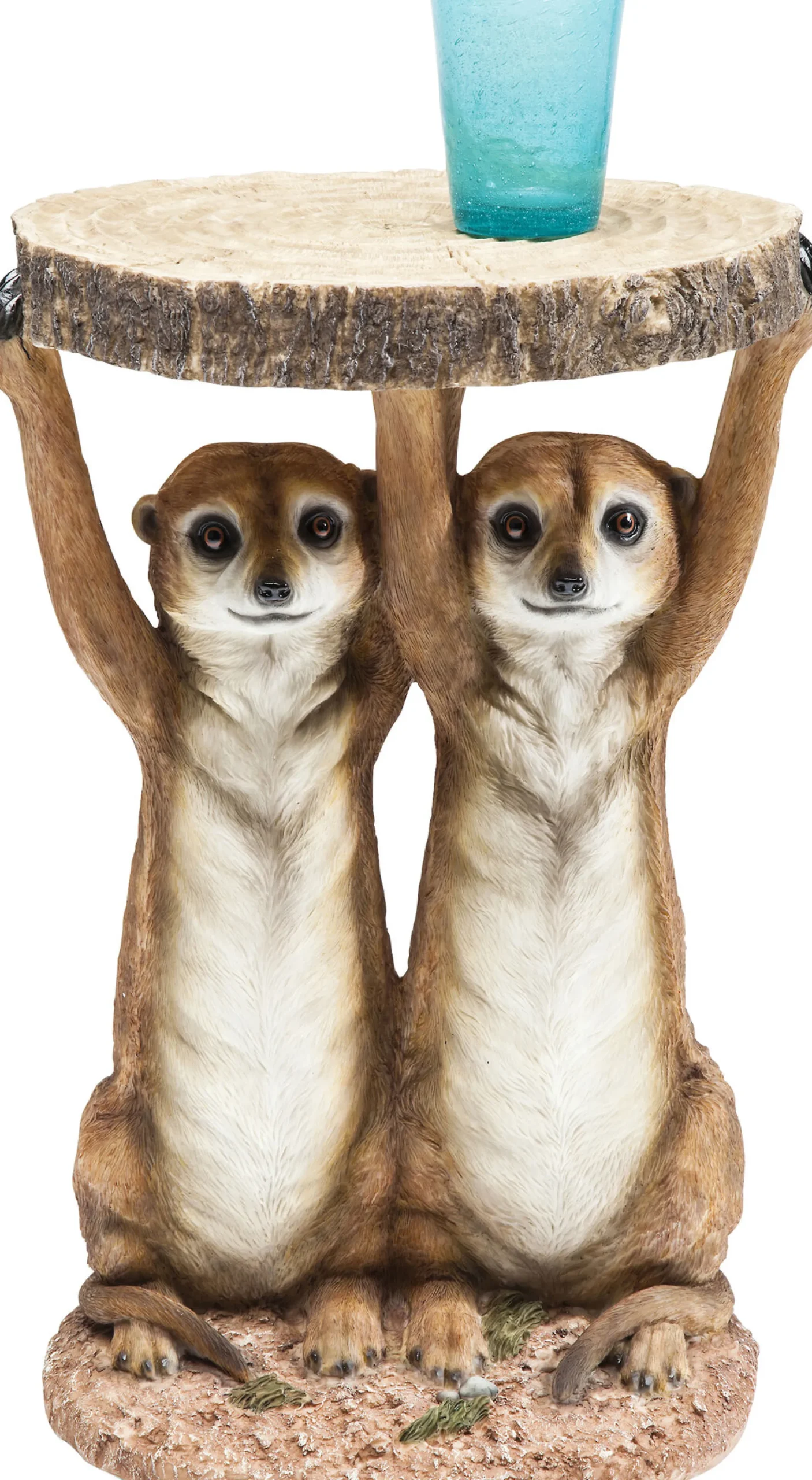Stolik Meerkat Sisters Ø33 cm kolorowy