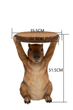 Stolik pomocniczy Animal Capybara Ø34cm