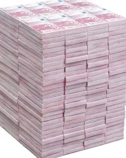 Stolik pomocniczy banknoty Euro 29x38 cm