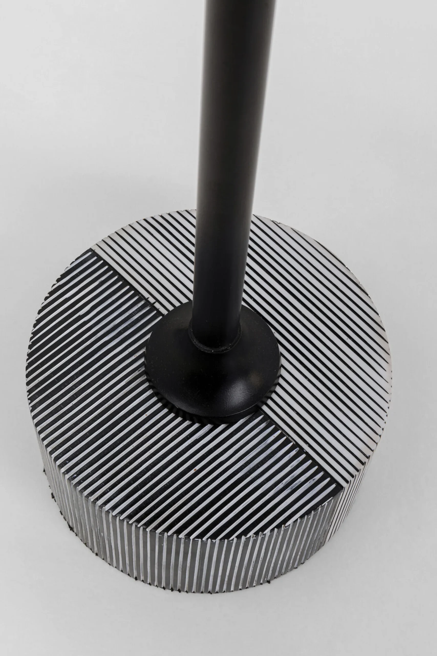 Stolik pomocniczy Domero Double Black Ø25cm