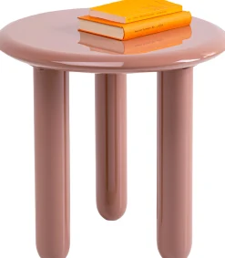 Stolik pomocniczy Eliano Ø50cm czerwony