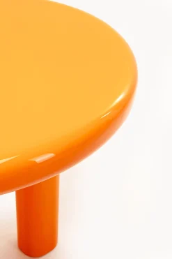 Stolik pomocniczy Eliano Ø50cm pomarańczowy