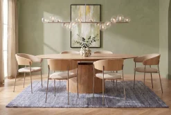 Stół rozkładany Benvenuto Oak 200(50)x110cm