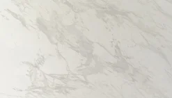 Stół rozkładany biały blat ceramiczny nogi stalowe 140-200x80 cm
