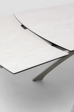 Stół rozkładany Lana greige 180(40+40)x90cm