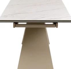 Stół rozkładany Nelly Greige 180(40+40)x90cm