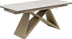 Stół rozkładany Nelly Greige 180(40+40)x90cm