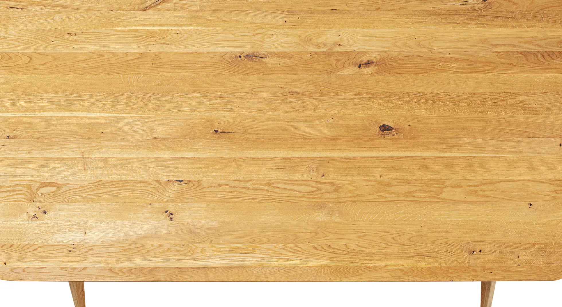Stół z drewna dębowego blat prostokątny 160x90 cm