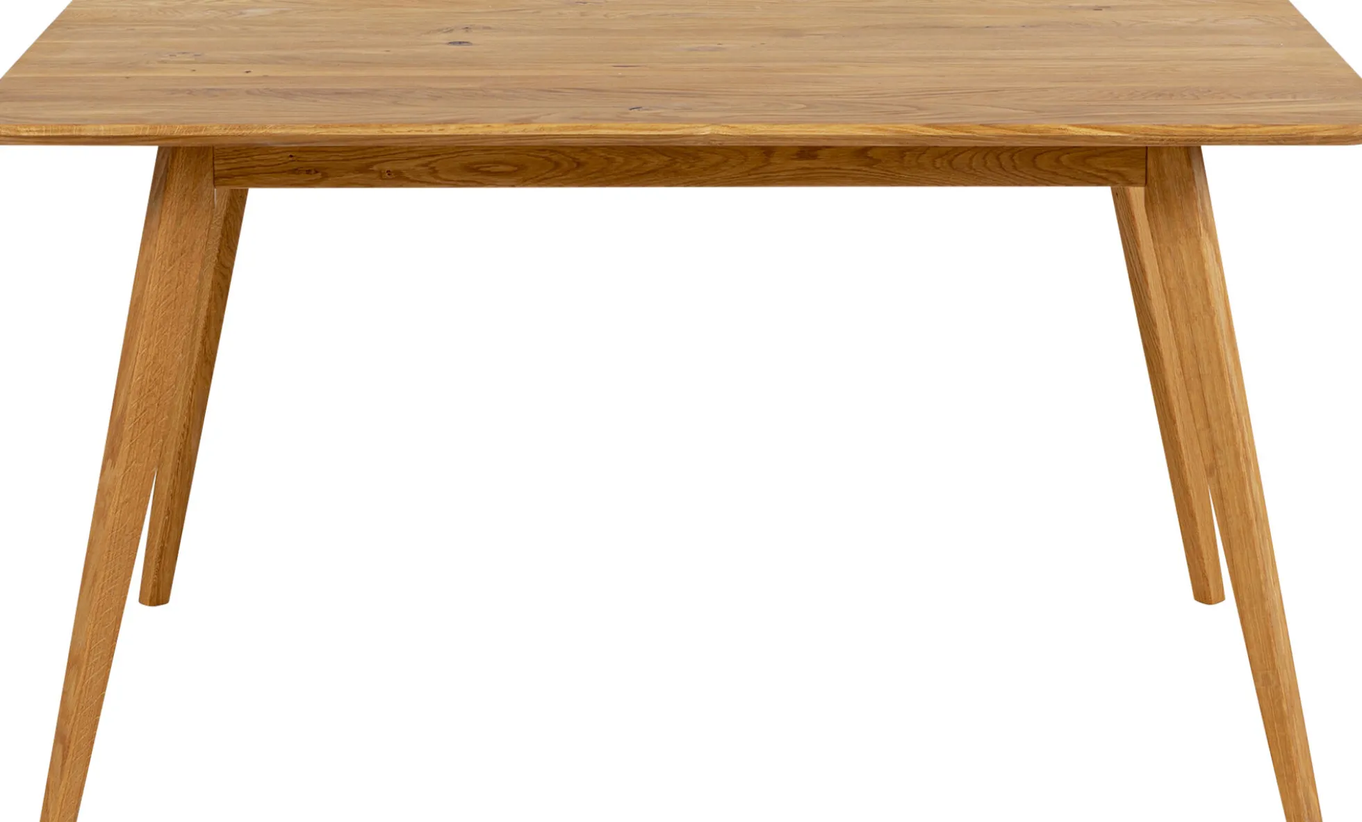 Stół z drewna dębowego blat prostokątny 140x90 cm