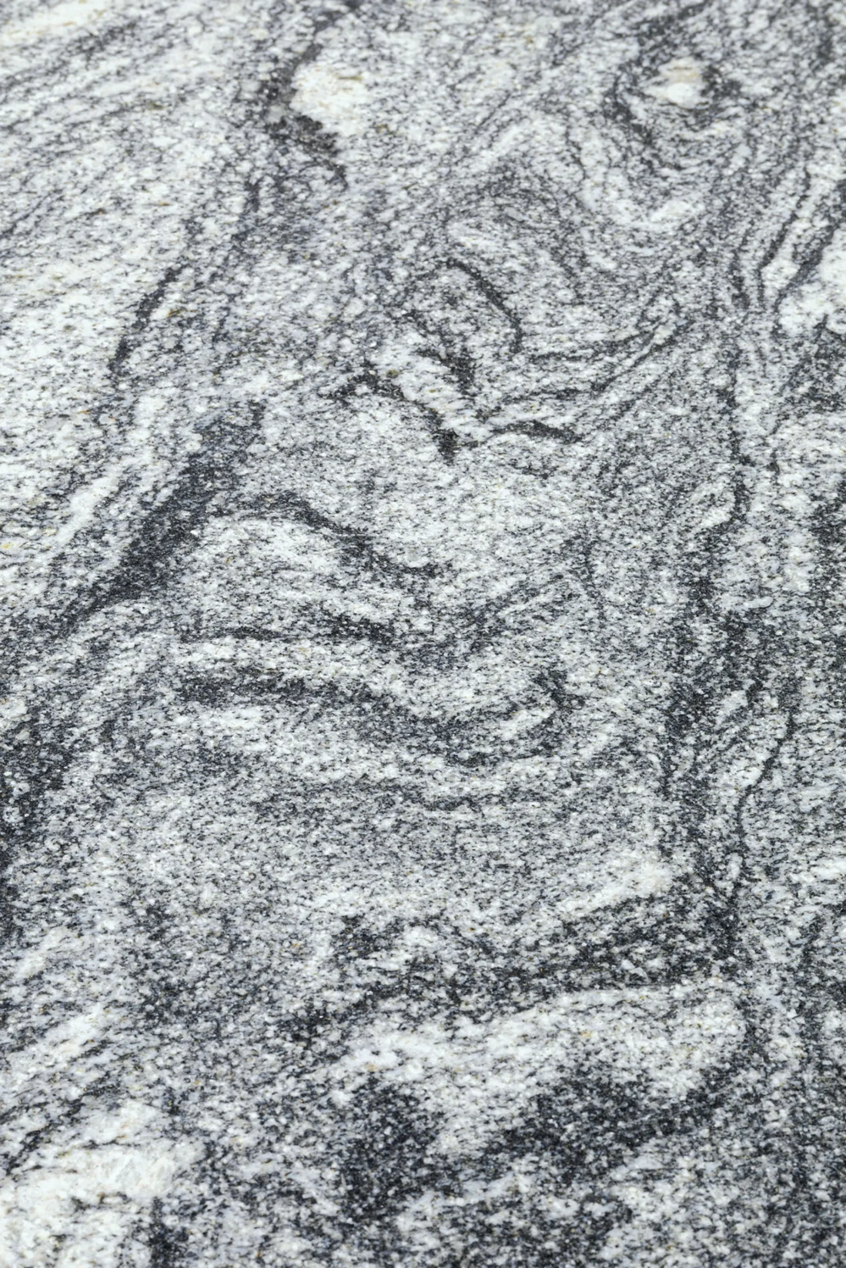 Stół z granitowym blatem i czarnymi stalowymi nogami 180x90 cm