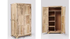 Szafa Puro 100x190 cm drewniana