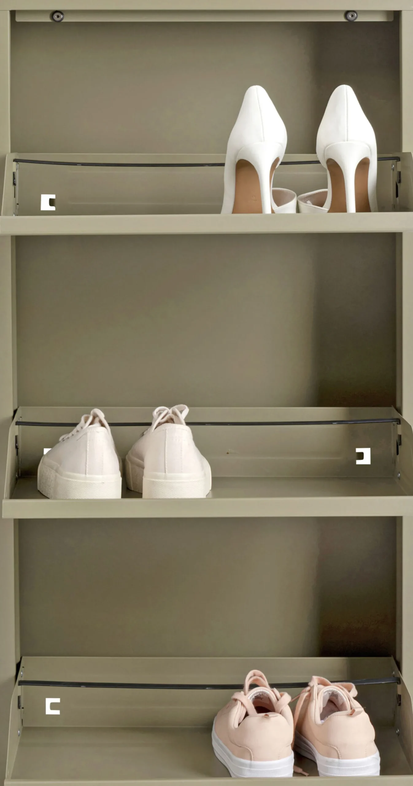 Szafka na buty Caruso 3 Khaki