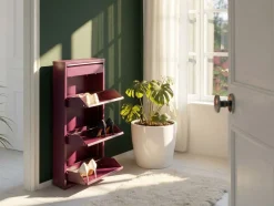 Szafka na buty Caruso 3 Plus 1 Berry (MO)
