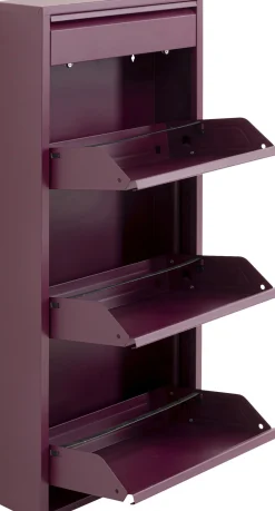 Szafka na buty Caruso 3 Plus 1 Berry (MO)