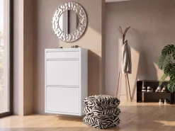 Szafka na buty Caruso 2 Plus 1 biała (MO)