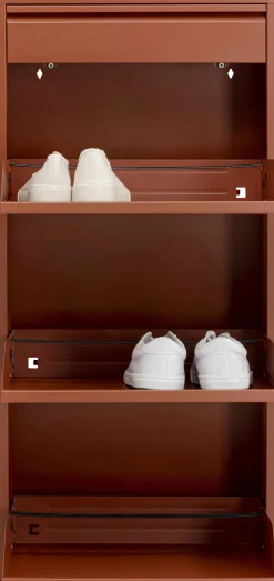 Szafka na Buty Caruso 3 Plus 1 Brązowa
