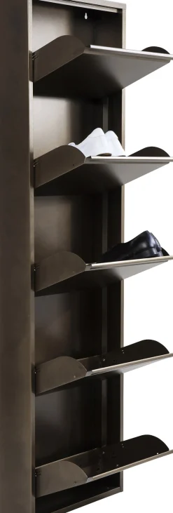 Szafka na buty Caruso 50x170 cm brązowa