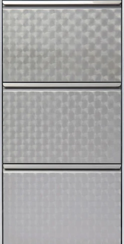 Szafka na buty Caruso 50x103 cm srebrna