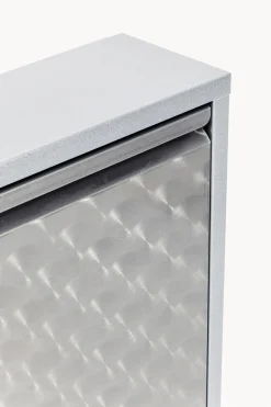 Szafka na buty Caruso 50x103 cm srebrna