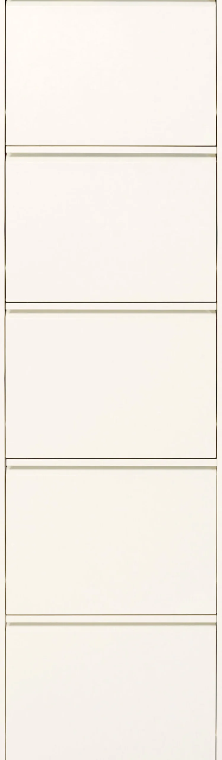 Szafka na buty stalowa kremowa 5 przegródek 50x173 cm