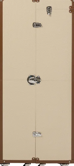 Szafka na kółkach rozkładana tapicerowana z szufladami 58x155 cm