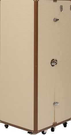 Szafka na kółkach rozkładana tapicerowana z szufladami 58x155 cm