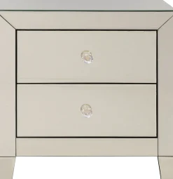 Szafka nocna Luxury Gold 2 49x50 cm szampańska