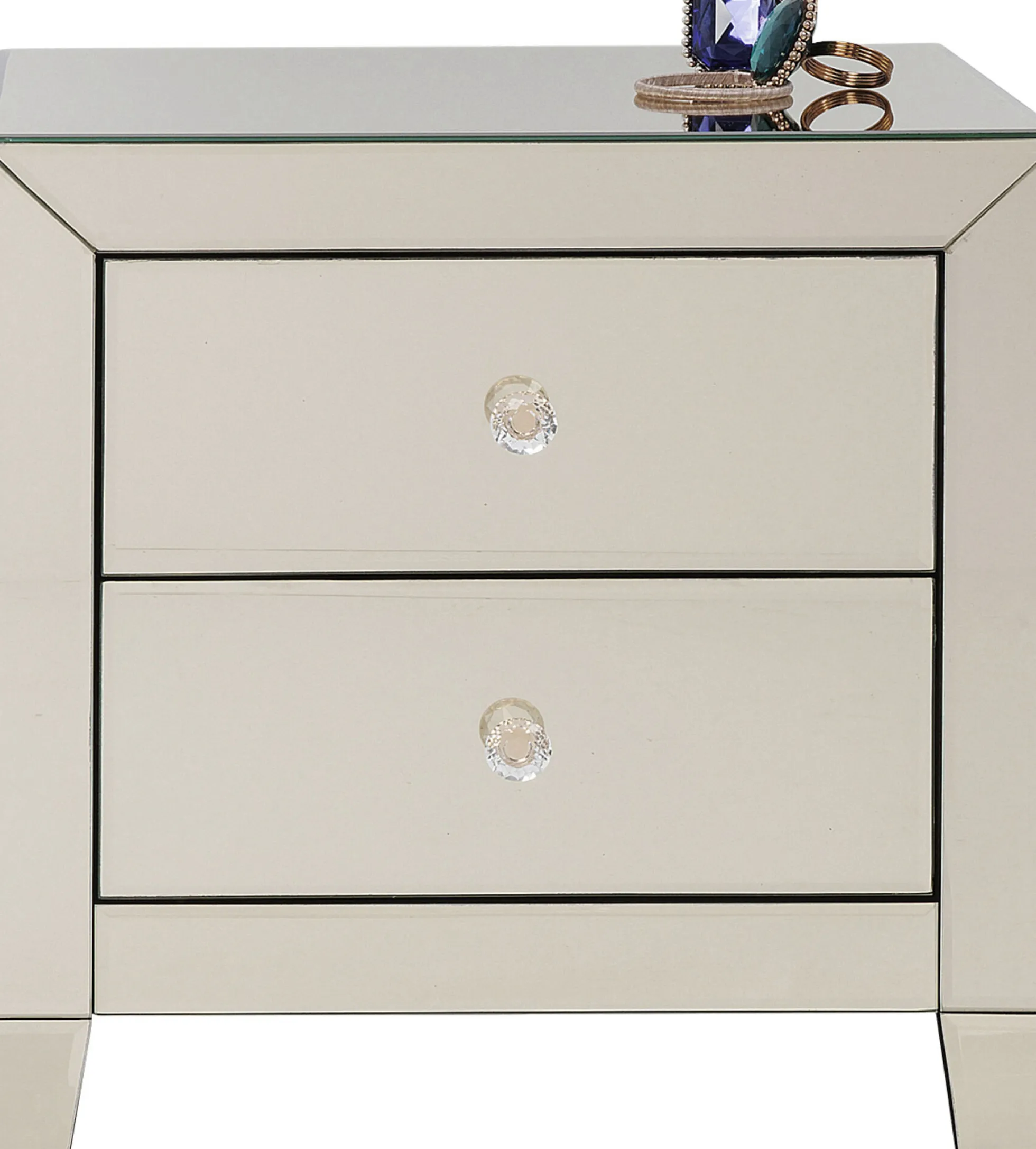 Szafka nocna Luxury Gold 2 49x50 cm szampańska