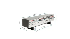 Szafka RTV Caldera 180x45cm