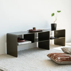 Szafka RTV Lounge M ciemny brąz 90x44cm