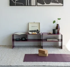 Szafka RTV Lounge M jagodowa 90x44cm