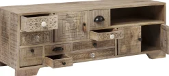 Szafka RTV Puro 125x45 cm naturalna