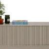 Szafka RTV Stucco szara 160x45 cm