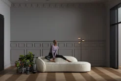 Szezlong Wonder 252x108 cm beżowy