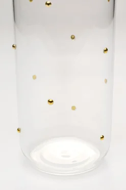 Szklanka Glam Dots Złota 14cm