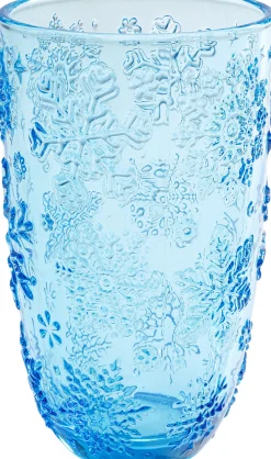 Szklanka z niebieskiego szkła 400 ml