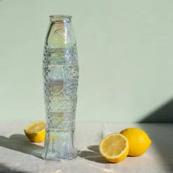 Szklanki kolorowe 4-set 250 ml motyw zwierzęcy ryba
