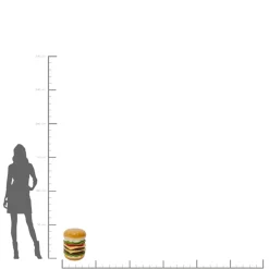 Taboret Burger Ø36cm