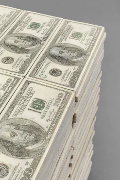 Taboret Dollar 28x38 cm biały
