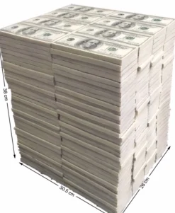 Taboret Dollar 28x38 cm biały