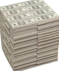 Taboret Dollar 28x38 cm biały