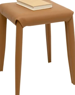 Taboret Monza brązowy